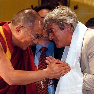 Richard Gere trifft den Dalai Lama